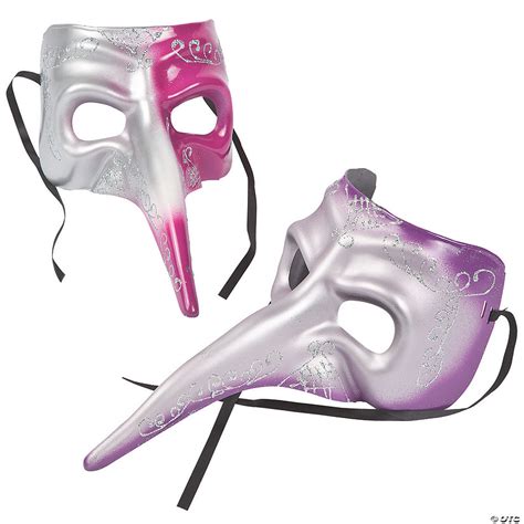 Mardi Gras Long Nose Masks Oriental Trading