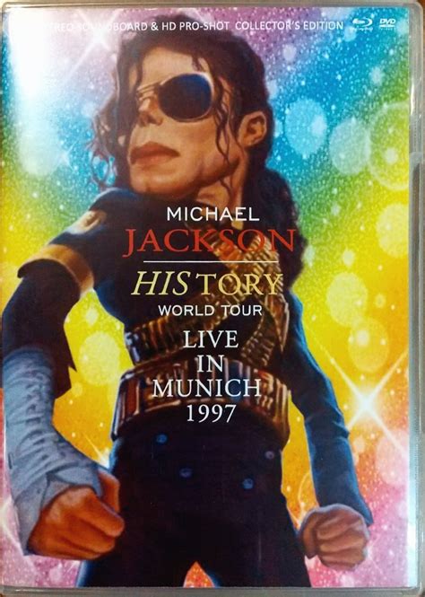 Michael Jackson History World Tour Live In Munich Blu Ray Set