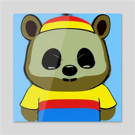 Fly Bear, an art print by Stewart Kasen - INPRNT