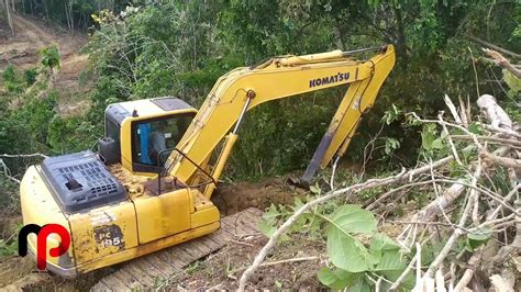 Begini Cara Awal Land Clearing Menggunakan Excavator Youtube