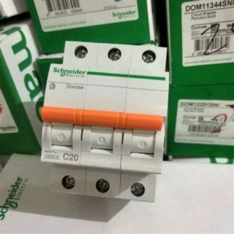 Jual Mcb Schneider Domae P A Phase Ampere Type Lama Jakarta