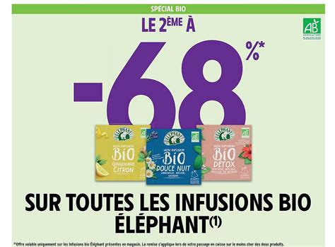 Promo Infusions Bio L Phant Chez Intermarch Icatalogue Fr