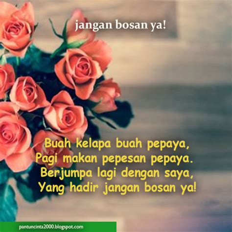 Pantun Ucapan Terima Kasih Untuk Presentasi