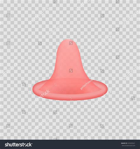 Latex Condom Realistic Vector Illustration Condom ภาพประกอบสต็อก