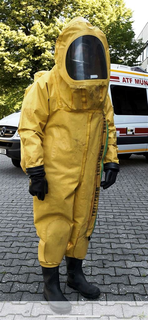 Guys in Level A Hazmat Suits: Photo