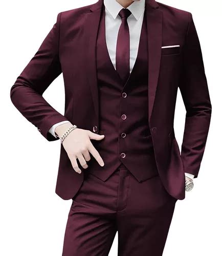 Terno Italiano Slim Kit De Luxo Calça Blazer Colete Frete grátis