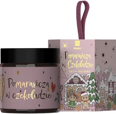 Hiskin Home Orange In Chocolate Candle Wieca Aromatyczna Pomara Cza