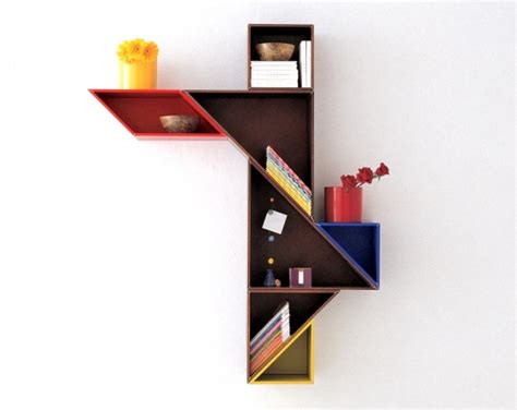 Wooden Bookshelves Design Ideas from Lago | HomeMydesign