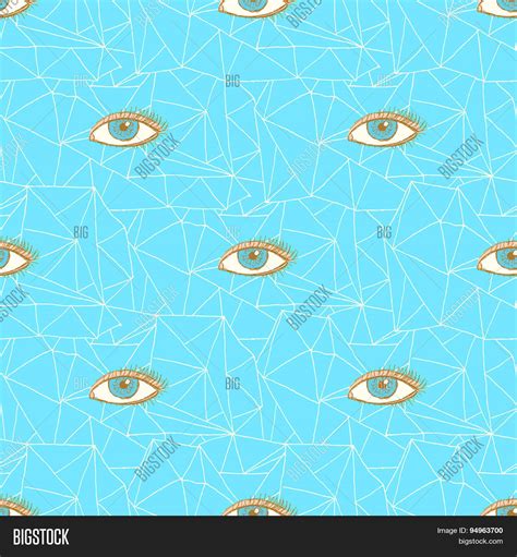 Sketch Triangles Eye Vector And Photo Free Trial Bigstock