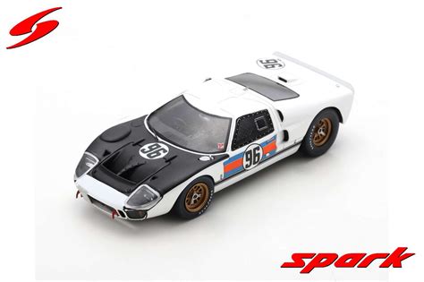 Spark Us257 143 Ford Gt40 Mk2 No96 24h Daytona 1966 C Amon B Mcl