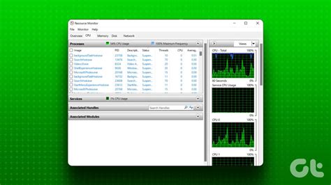 7 Quick Ways To Open Resource Monitor In Windows 11 Guiding Tech