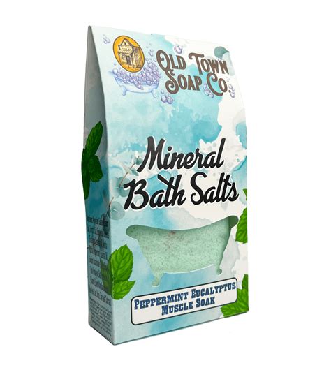 Peppermint Eucalyptus Muscle Soak Bath Salts