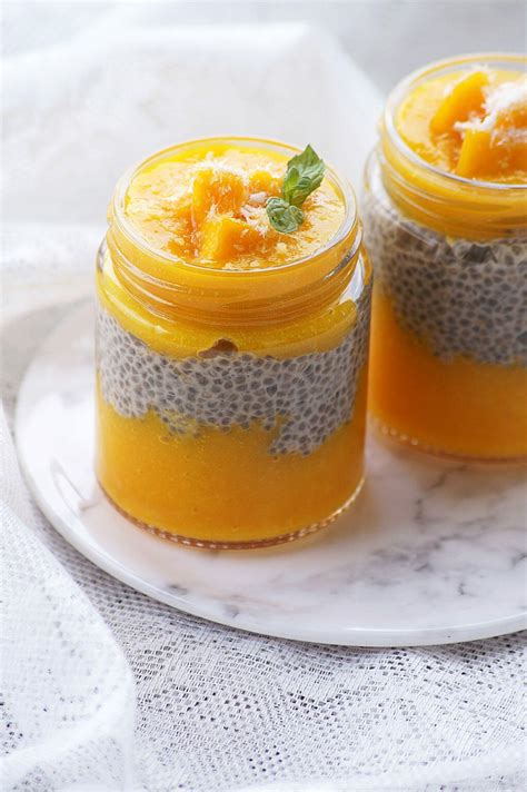 Mango Chia Pudding Recipe