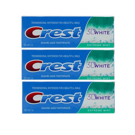 Set Paste De Dinti Crest D White Extreme Mint Ml Emag Ro