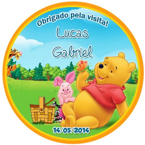 Adesivo Ursinho Pooh Elo