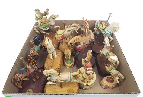 Lot Fancyland Carousel Collection Music Box