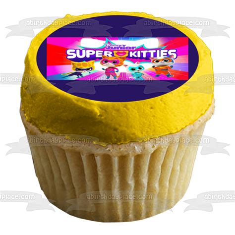 Super Kitties Ginny Sparks Buddy and Bitsy Edible Cake Topper Image AB ...