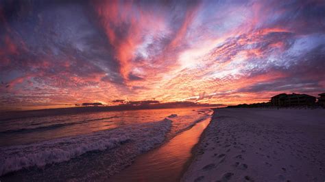 Pensacola Beach Sunset Photograph by John Plott - Pixels