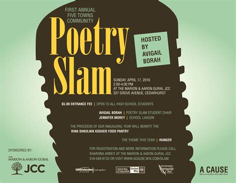 Teen Poetry Slam - The Marion & Aaron Gural JCC