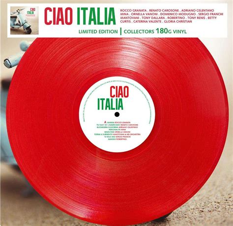 Ciao Italia 180g Limited Edition Red Vinyl Lp Jpc