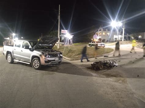 Un Joven Herido Tras Un Fuerte Choque Sobre La Ruta El Diario De