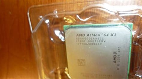 Amazon.com: AMD Athlon 64 X2 6000+ 3.1GHz 2x512KB Socket AM2 Dual-Core ...