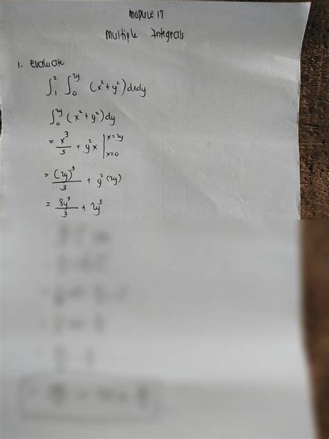 Solution Solution Multiple Integrals Solved Problems Studypool