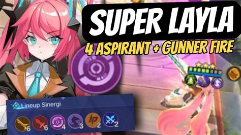 HYPER LAYLA SYNERGY BARU THE ASPIRANT LAYLA WYRSMLAYER 6 WM 6 GUNNER