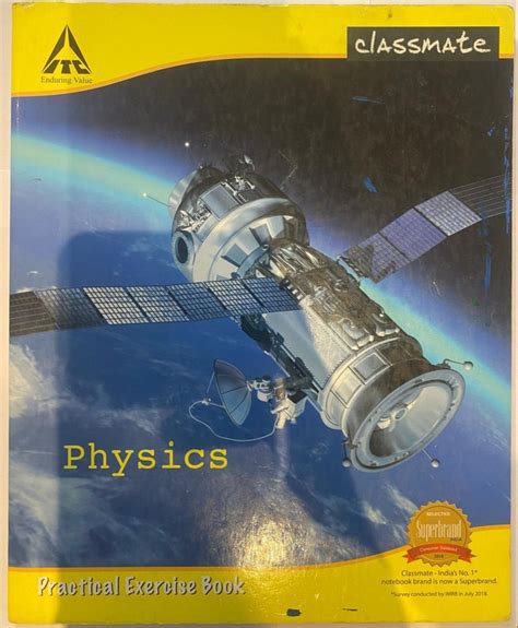 Printed Laminated Paper Classmate Physics Practical Notebook