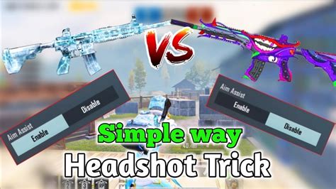 M416 Headshot Trick Headshot Trick Tdm Simple Way Headshot Trick