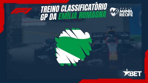 Ao Vivo Treino Classificat Rio Gp Da Em Lia Romagna De F Rmula