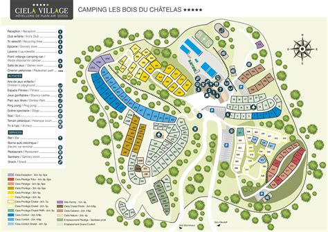 Votre Camping Les Bois Du Chatelas à Bourdeaux Ciela Village