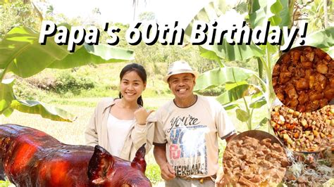 How Filipino Bisaya Celebrate Birthday In Rural Areas Province Bohol