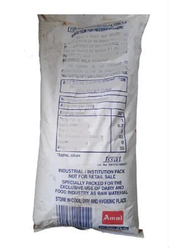 Spray Dried Kg Amul Skimmed Milk Powder Pp Bag At Rs Bag In