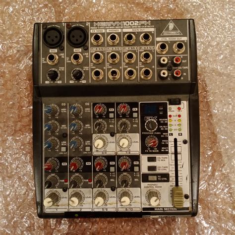 Behringer Xenyx Fx Premium Input Bus Mixer With Xenyx Mic