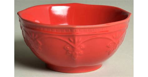 Farmhouse Lace Red Soup Cereal Bowl By Pioneer Woman Replacements Ltd