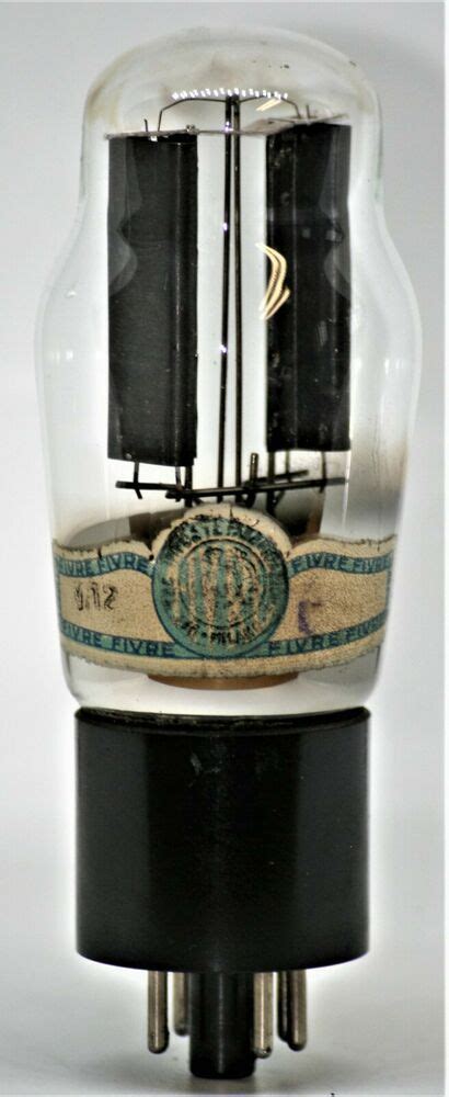 Y Tube U Type Rectifier Fivre Italy Valve Black Vintage Y G R