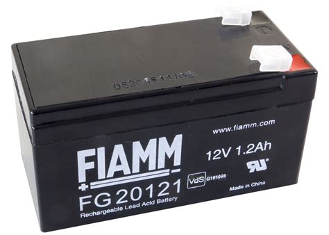 Easyshopping FIAMM FG20121 12V 1 2 Ah Bleigel Blei Akku 20121 AGM