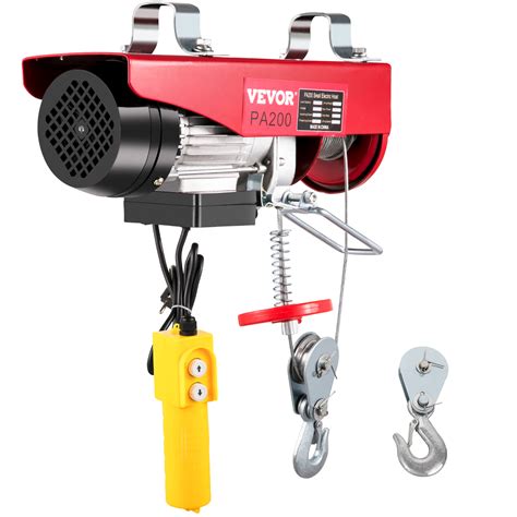 Electric Wire Cable Hoist Winch Engine Crane Overhead Remote Lift