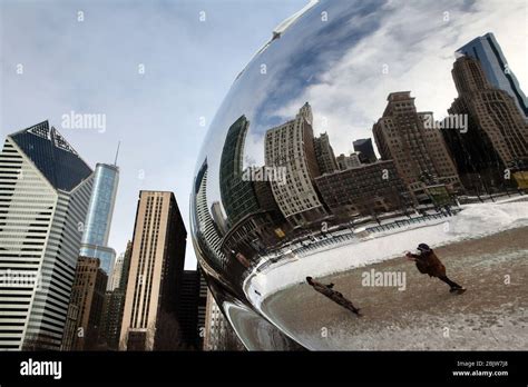 Chicago bean winter hi-res stock photography and images - Alamy