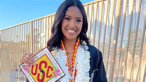 Natalia Bryant Celebrates Finishing Her First Semester At Usc Access