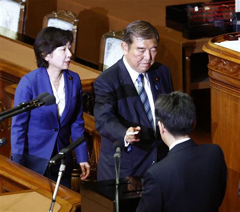 石破茂氏が第103代首相に選出、衆院で首相指名の決選投票 社会写真ニュース 日刊スポーツ