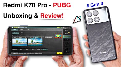 Redmi K70 Pro Pubg Test Pubg Graphics SD 8 Gen 3 120Hz तबह