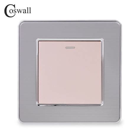 Coswall Gang Way Rocker Light Switch On Off Switch Stainless