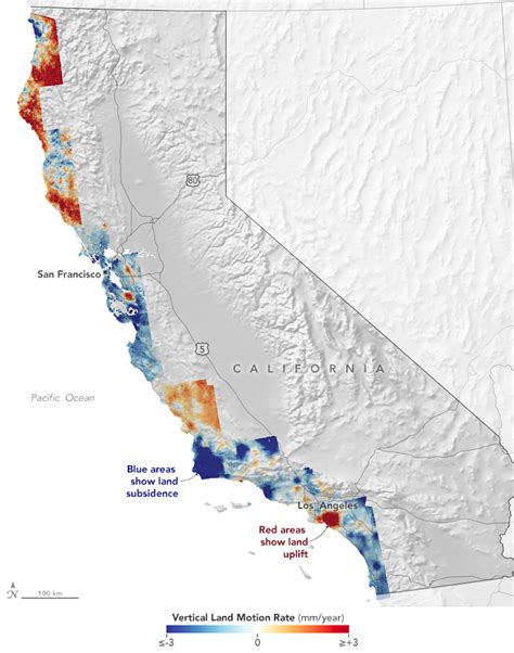 California’s Rising and Sinking Coast