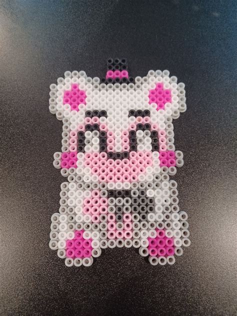 Cute Chibi Five Nights At Freddy S Hama Fuse Perler Bead Etsy