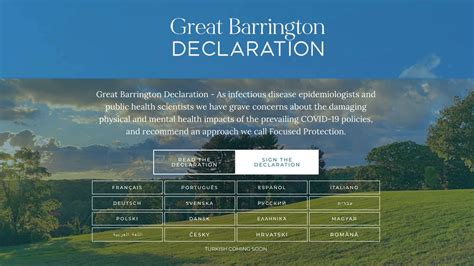 Great Barrington Declaration