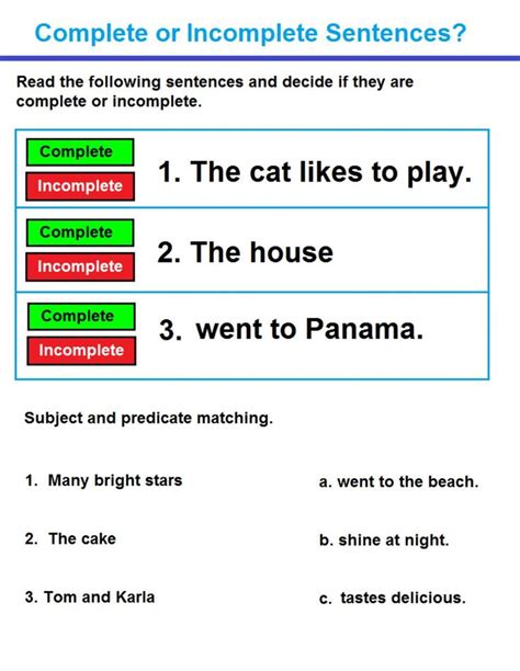 The Cat Likes To Play The House Went To Banana Complete Sentences