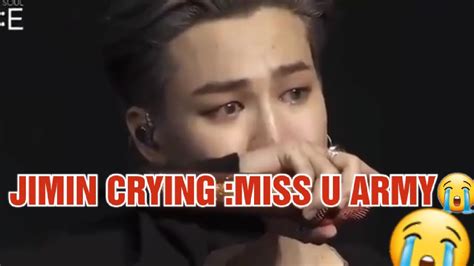 Bts Jimin Crying At Map Of The Soul One Concert😭 Youtube