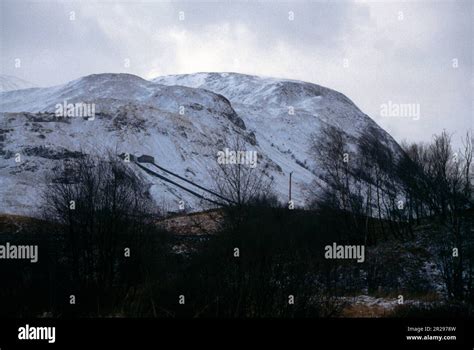 Lochaber Highland Scotland Ben Nevis After Blizzard Highest Mountain